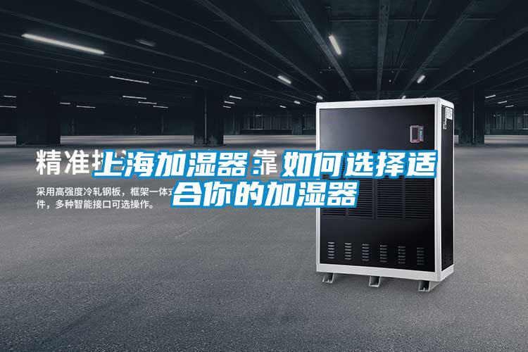 上海加湿器：如何选择适合你的加湿器