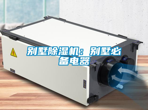 别墅91抖音免费看片：别墅必备电器
