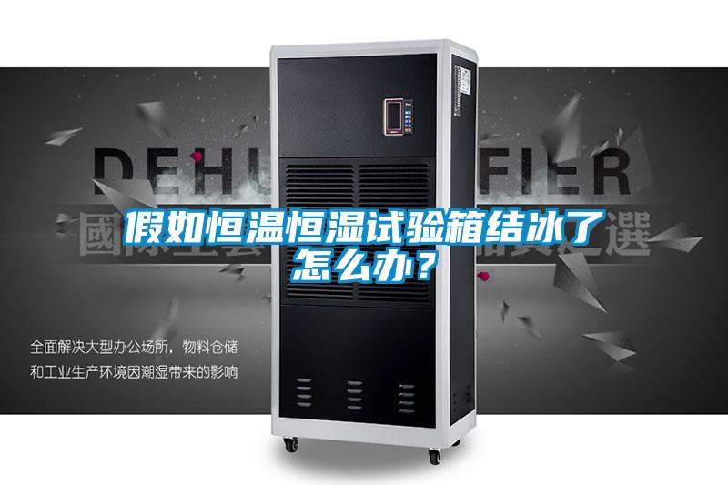 假如恒温恒湿试验箱结冰了怎么办？