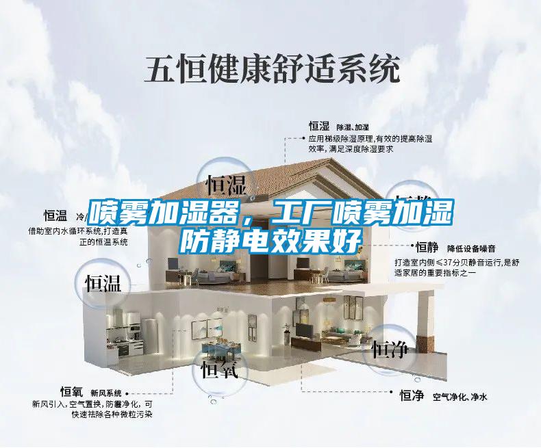 喷雾加湿器，工厂喷雾加湿防静电效果好
