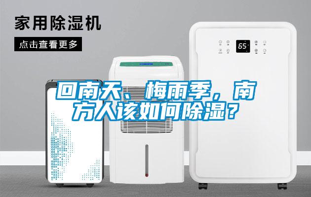回南天、梅雨季，南方人该如何除湿？