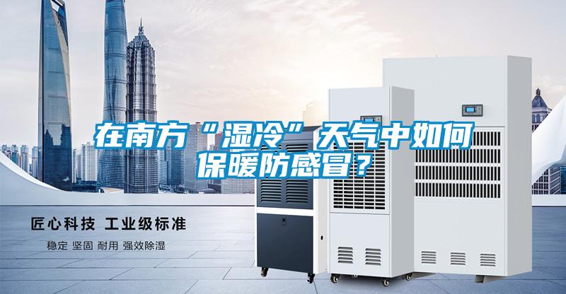 在南方“湿冷”天气中如何保暖防感冒？