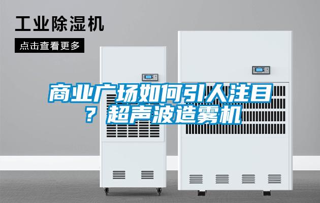 商业广场如何引人注目？超声波造雾机