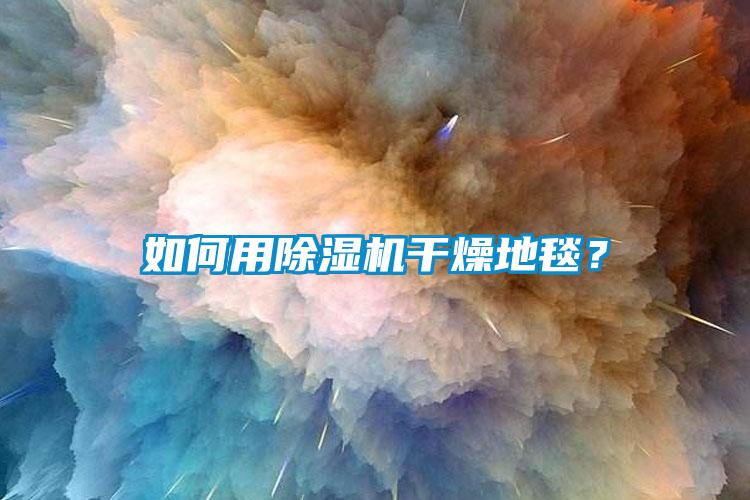 如何用91抖音免费看片干燥地毯？