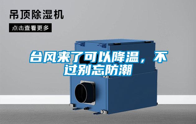 台风来了可以降温，不过别忘防潮