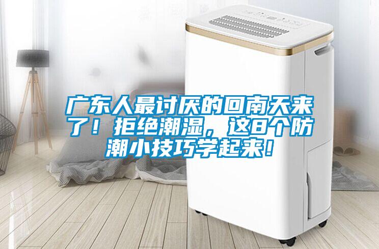 广东人最讨厌的回南天来了！拒绝潮湿，这8个防潮小技巧学起来！
