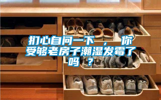 扪心自问一下 ， 你受够老房子潮湿发霉了吗 ？