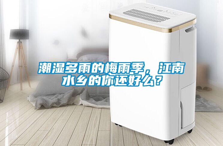 潮湿多雨的梅雨季，江南水乡的你还好么？