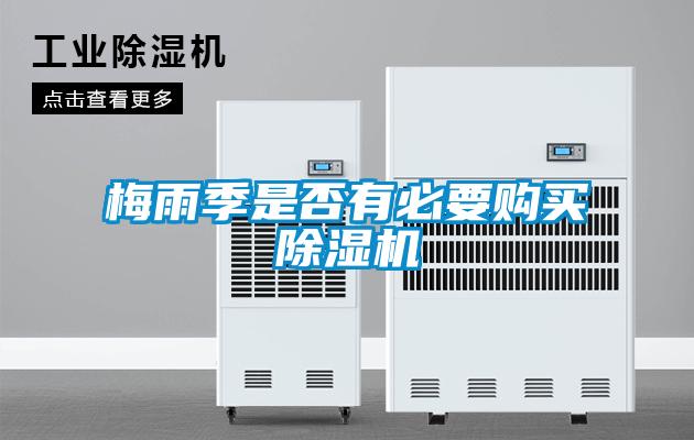 梅雨季是否有必要购买91抖音免费看片