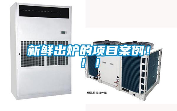 新鲜出炉的项目案例！！！