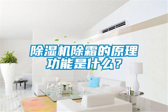 91抖音免费看片除霜的原理功能是什么？