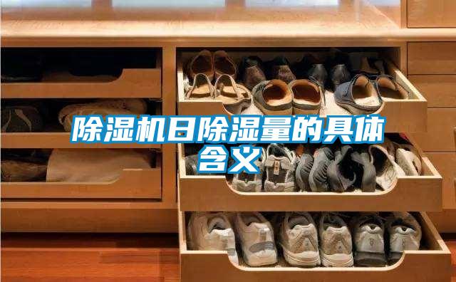 91抖音免费看片日除湿量的具体含义