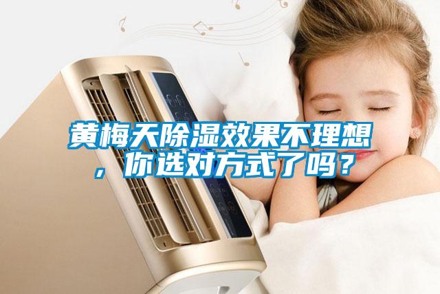 黄梅天除湿效果不理想，你选对方式了吗？
