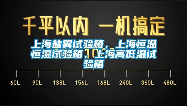 上海盐雾试验箱，上海恒温恒湿试验箱，上海高低温试验箱