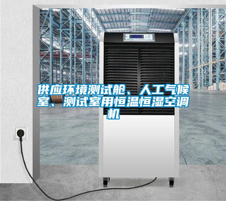 供应环境测试舱、人工气候室、测试室用恒温恒湿空调机