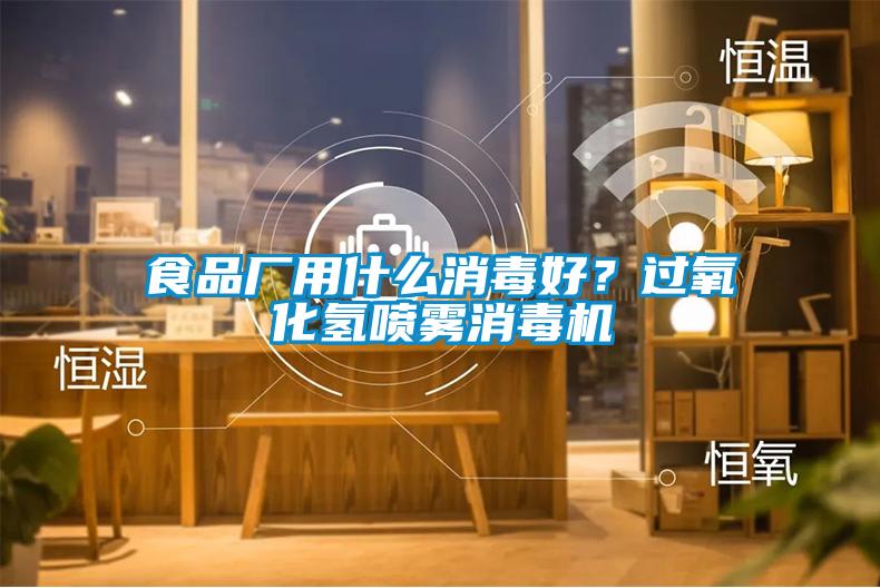 食品厂用什么消毒好？过氧化氢喷雾消毒机
