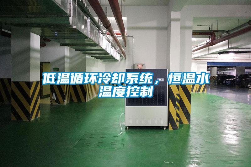 低温循环冷却系统，恒温水温度控制