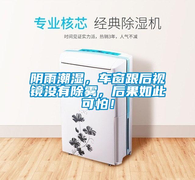 阴雨潮湿，车窗跟后视镜没有除雾，后果如此可怕！