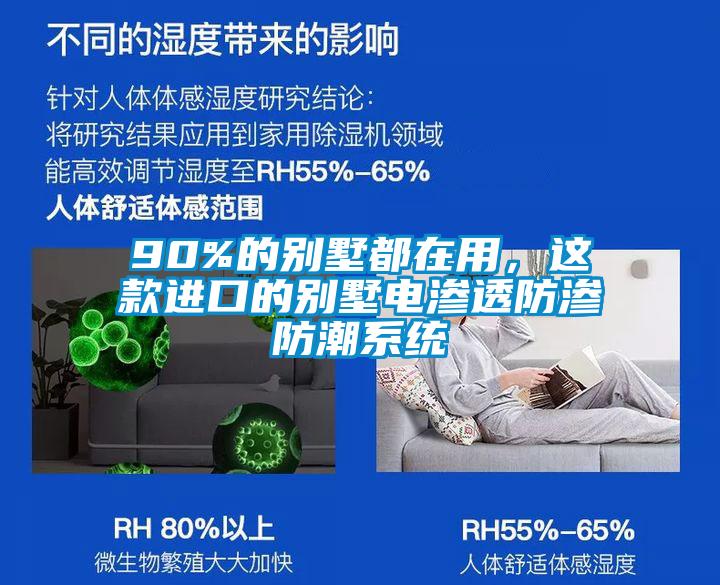 90%的别墅都在用，这款进口的别墅电渗透防渗防潮系统