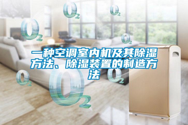 一种空调室内机及其除湿方法、除湿装置的制造方法