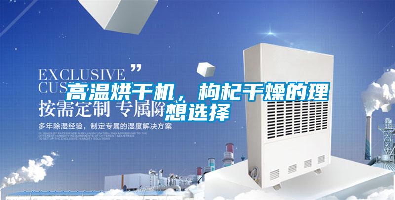 高温烘干机，枸杞干燥的理想选择