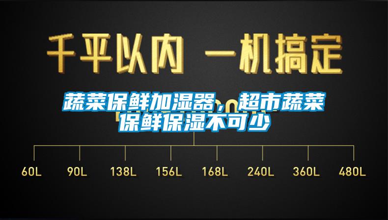 蔬菜保鲜加湿器，超市蔬菜保鲜保湿不可少