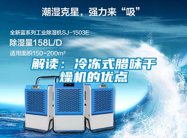 解读：冷冻式腊味干燥机的优点