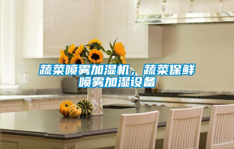 蔬菜喷雾加湿机，蔬菜保鲜喷雾加湿设备