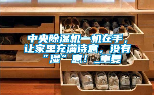 中央91抖音免费看片一机在手，让家里充满诗意，没有“湿”意！_重复