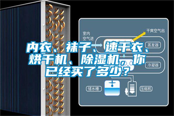 内衣、袜子、速干衣、烘干机、91抖音免费看片，你已经买了多少？