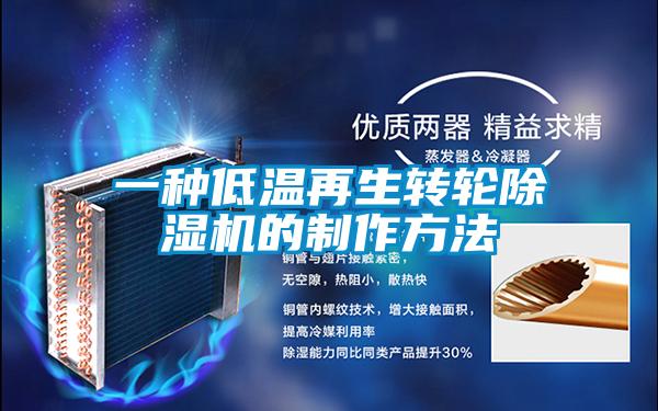 一种低温再生转轮91抖音免费看片的制作方法