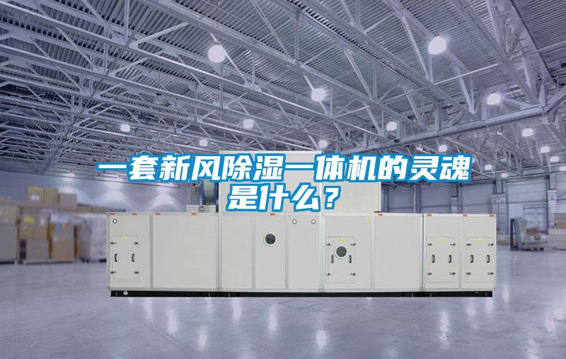 一套新风除湿一体机的灵魂是什么？