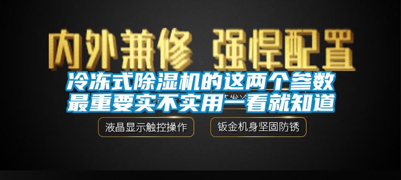 冷冻式91抖音免费看片的这两个参数最重要实不实用一看就知道