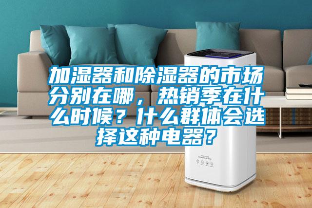 加湿器和除湿器的市场分别在哪，热销季在什么时候？什么群体会选择这种电器？