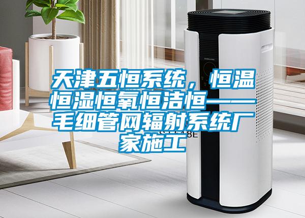 天津五恒系统，恒温恒湿恒氧恒洁恒——毛细管网辐射系统厂家施工