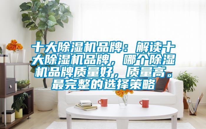 十大91抖音免费看片品牌：解读十大91抖音免费看片品牌，哪个91抖音免费看片品牌质量好，质量高。最完整的选择策略