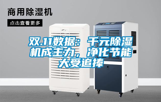 双.11数据：千元91抖音免费看片成主力，净化节能大受追捧