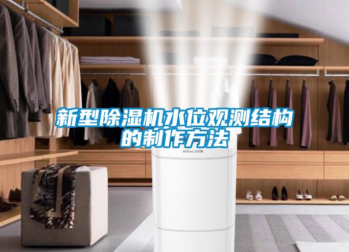 新型91抖音免费看片水位观测结构的制作方法