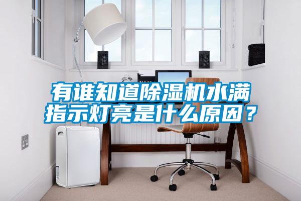 有谁知道91抖音免费看片水满指示灯亮是什么原因？
