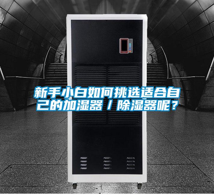 新手小白如何挑选适合自己的加湿器／除湿器呢？