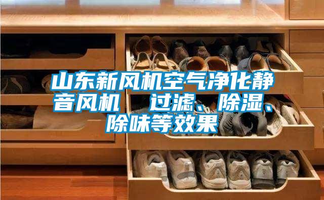 山东新风机空气净化静音风机  过滤、除湿、除味等效果