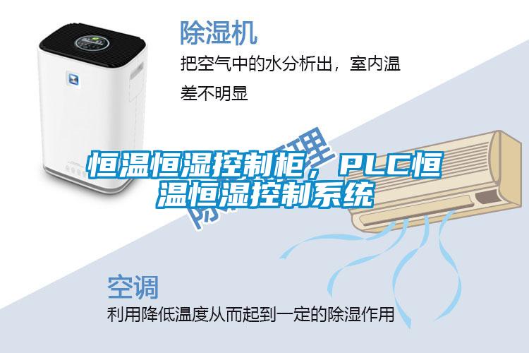 恒温恒湿控制柜，PLC恒温恒湿控制系统