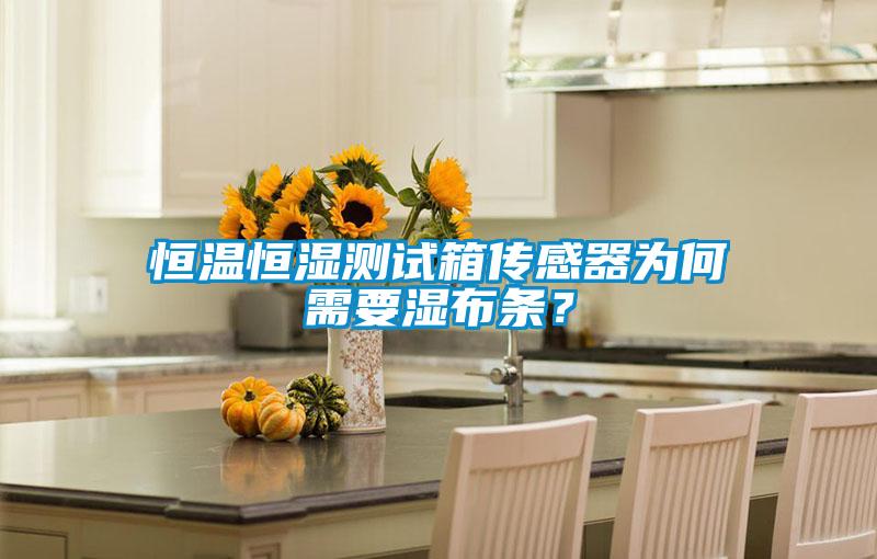 恒温恒湿测试箱传感器为何需要湿布条？