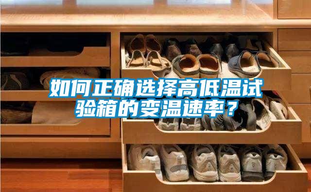如何正确选择高低温试验箱的变温速率？