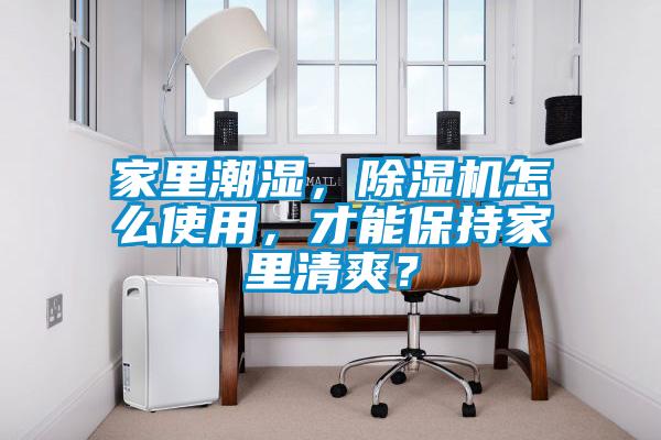 家里潮湿，91抖音免费看片怎么使用，才能保持家里清爽？
