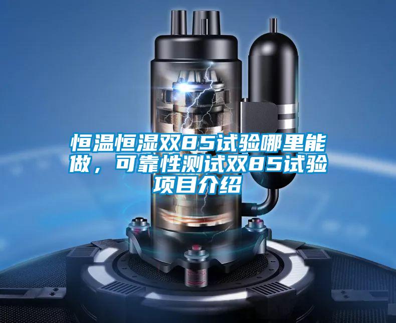 恒温恒湿双85试验哪里能做，可靠性测试双85试验项目介绍