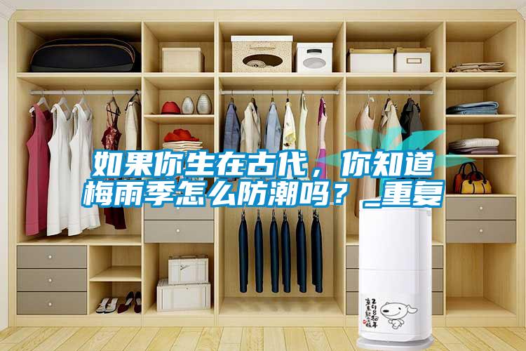 如果你生在古代，你知道梅雨季怎么防潮吗？_重复