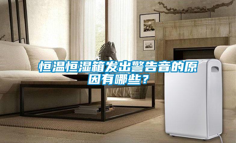 恒温恒湿箱发出警告音的原因有哪些？