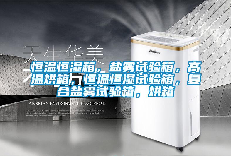 恒温恒湿箱，盐雾试验箱，高温烘箱，恒温恒湿试验箱，复合盐雾试验箱，烘箱
