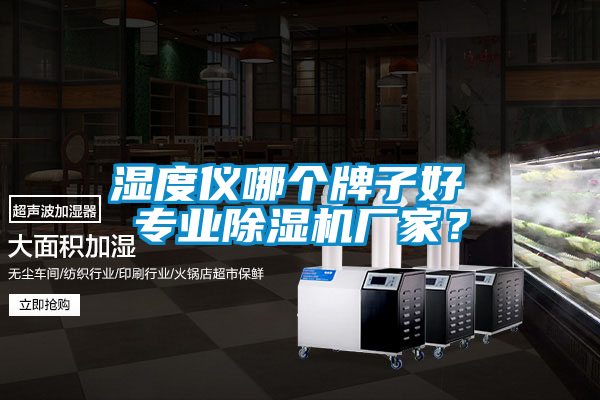 湿度仪哪个牌子好 专业91抖音免费看片厂家？